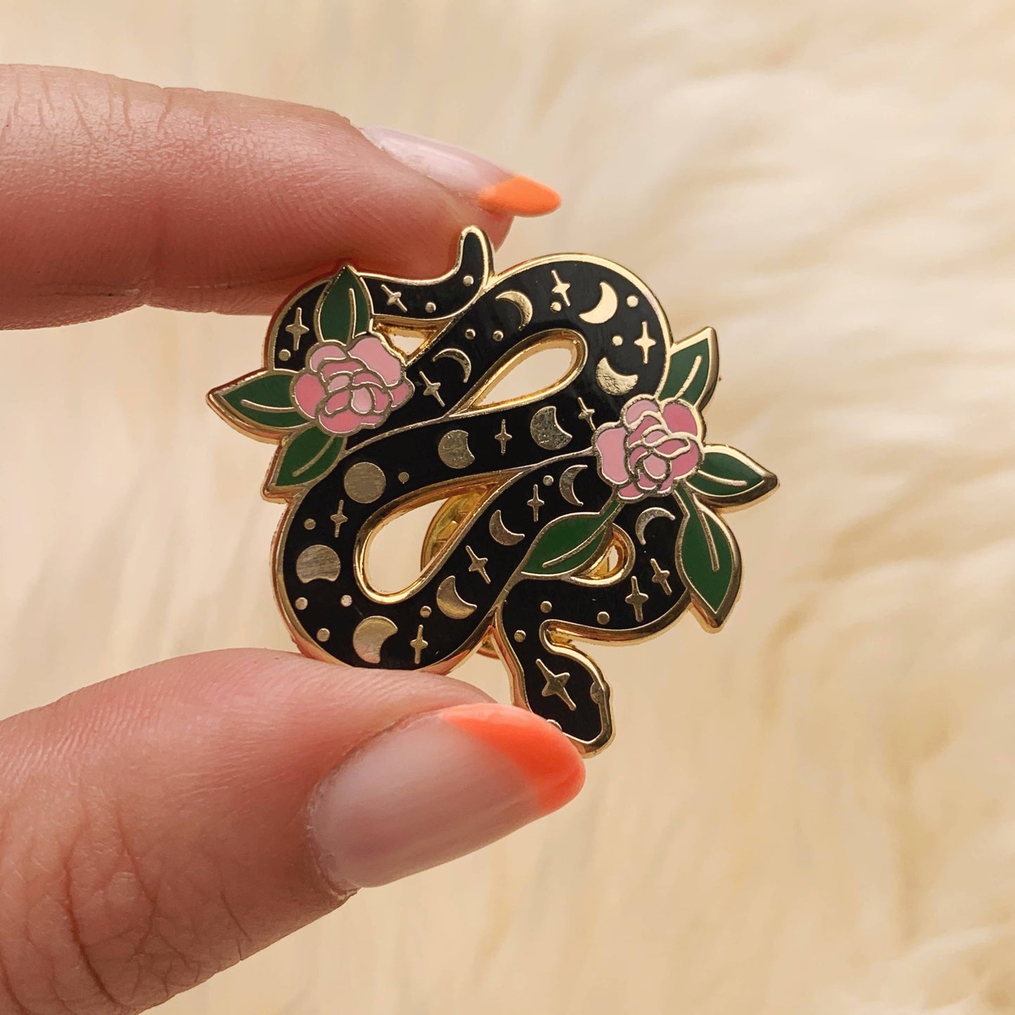 Wildflower + Co. - Serpent Enamel Pin