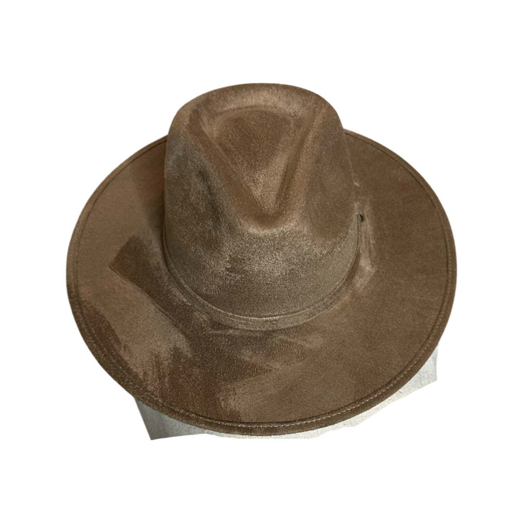 Nati Natash - Rancher Vegan Suede Hat - W: Medium / Khaki