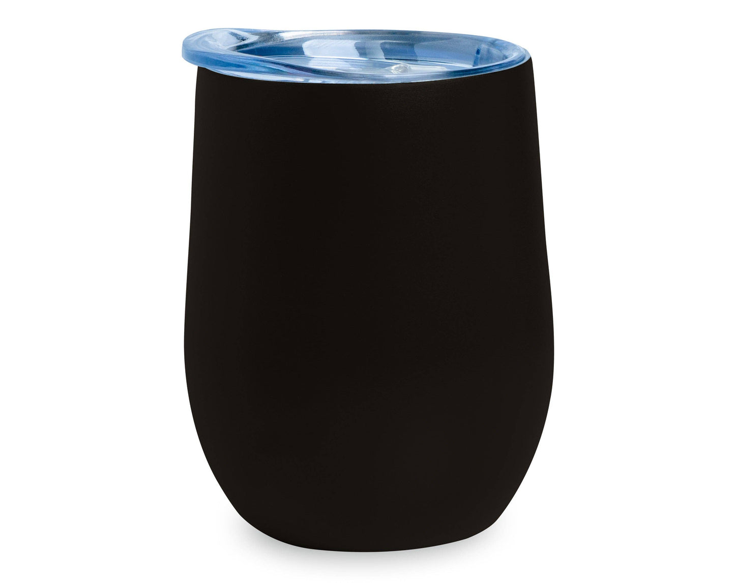 Makerflo 12 oz Powder Coated Tumbler (Multicolor Available): Black - Singles ($6.95/ea)