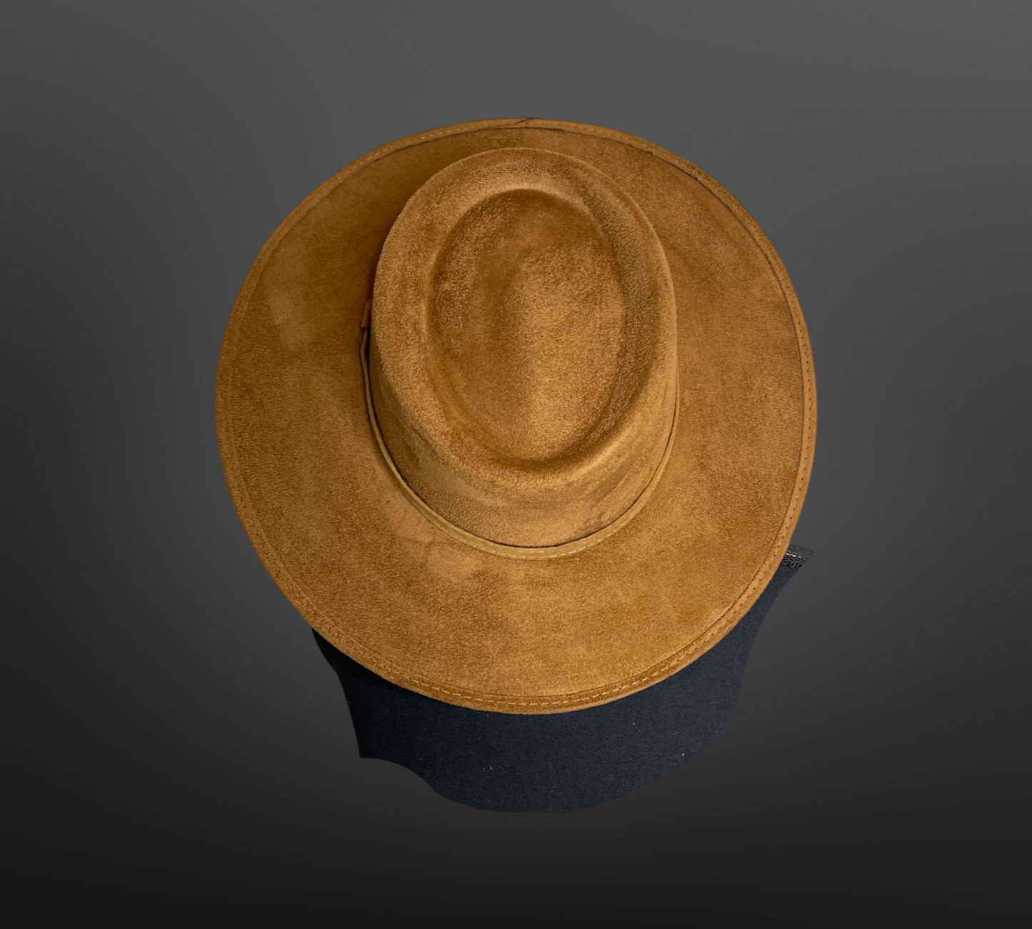 Nati Natash - Crown Vegan Suede Flat Brim-W: Medium / Jean Blue