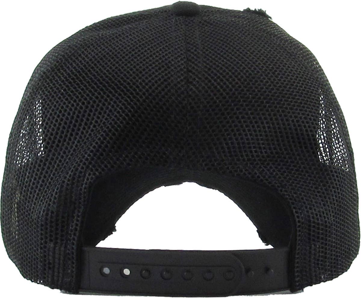 KBETHOS - Vintage Mesh Baseball Cap: HPK-STN