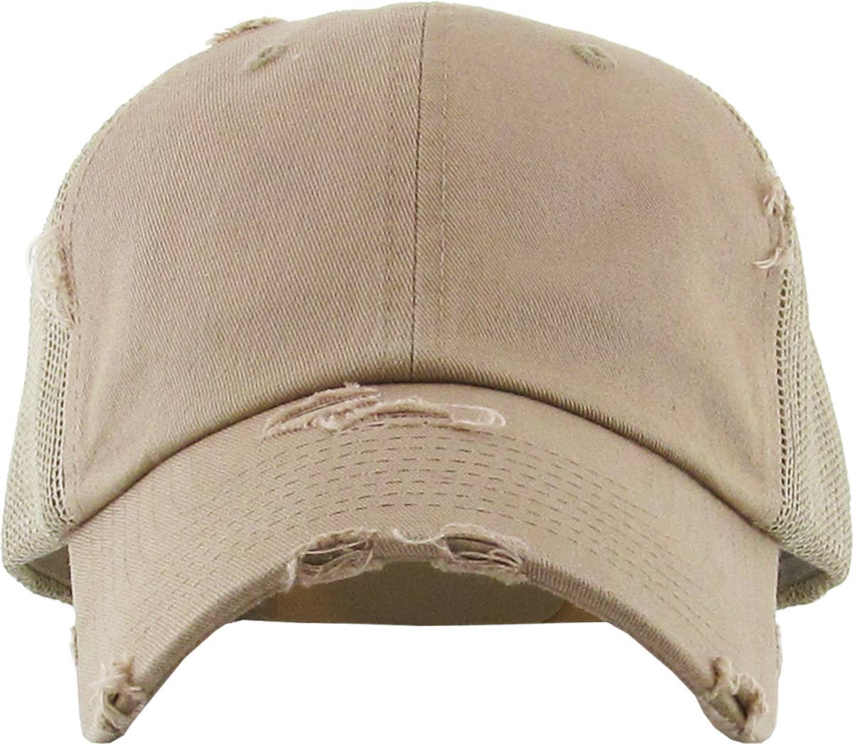 KBETHOS - Vintage Mesh Baseball Cap: HPK-STN