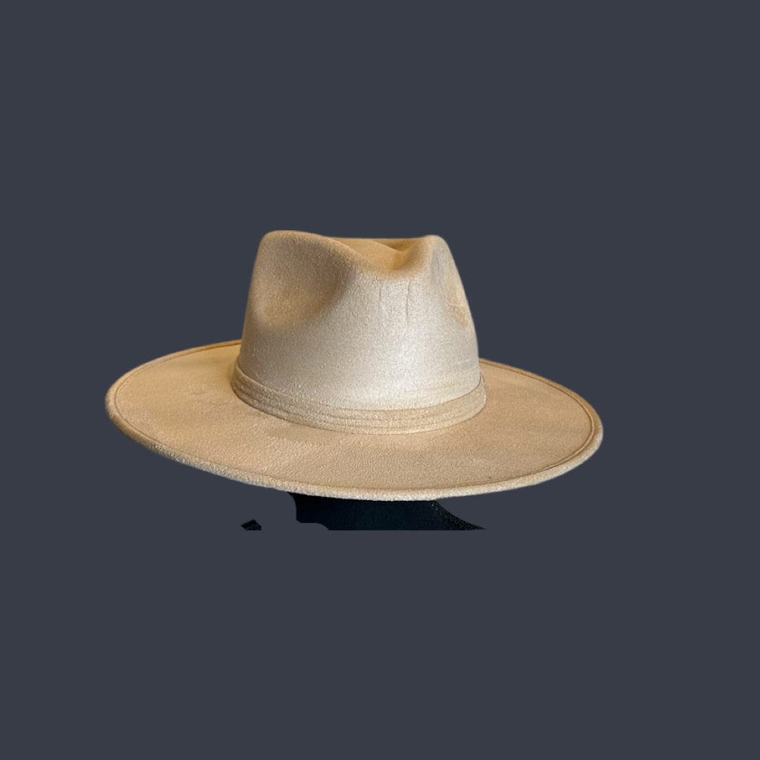 Nati Natash - Rancher Vegan Suede Hat - W: Medium / Khaki