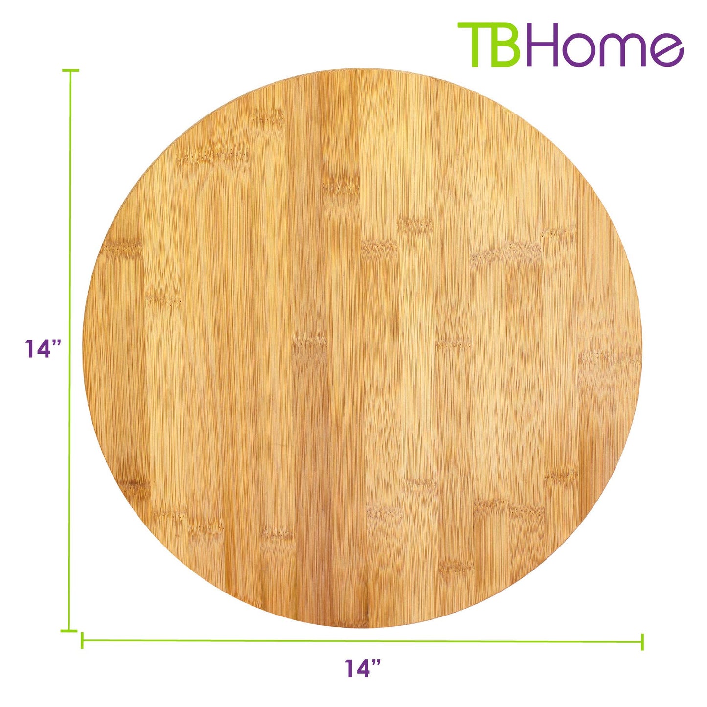 Totally Bamboo - TB Home 14" Bamboo Lazy Susan Turntable