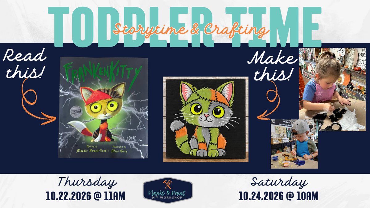 TODDLER TIME: FRANKENKITTY