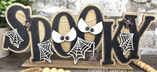 Spooky Halloween Shelf Sitter