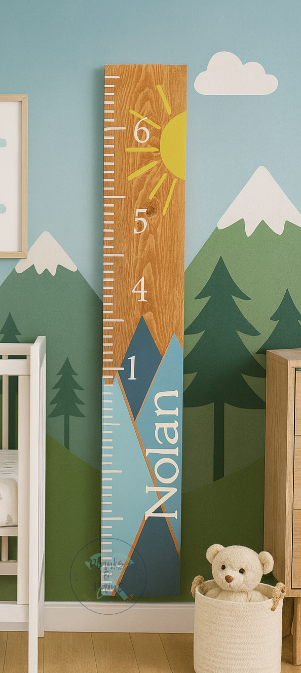 Sunny Peaks Growth Ruler