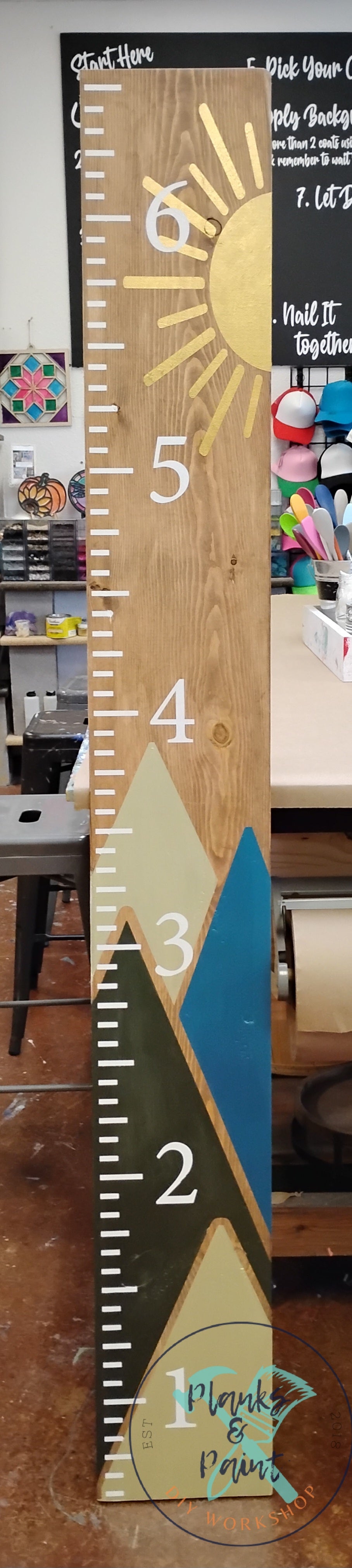 Sunny Peaks Growth Ruler