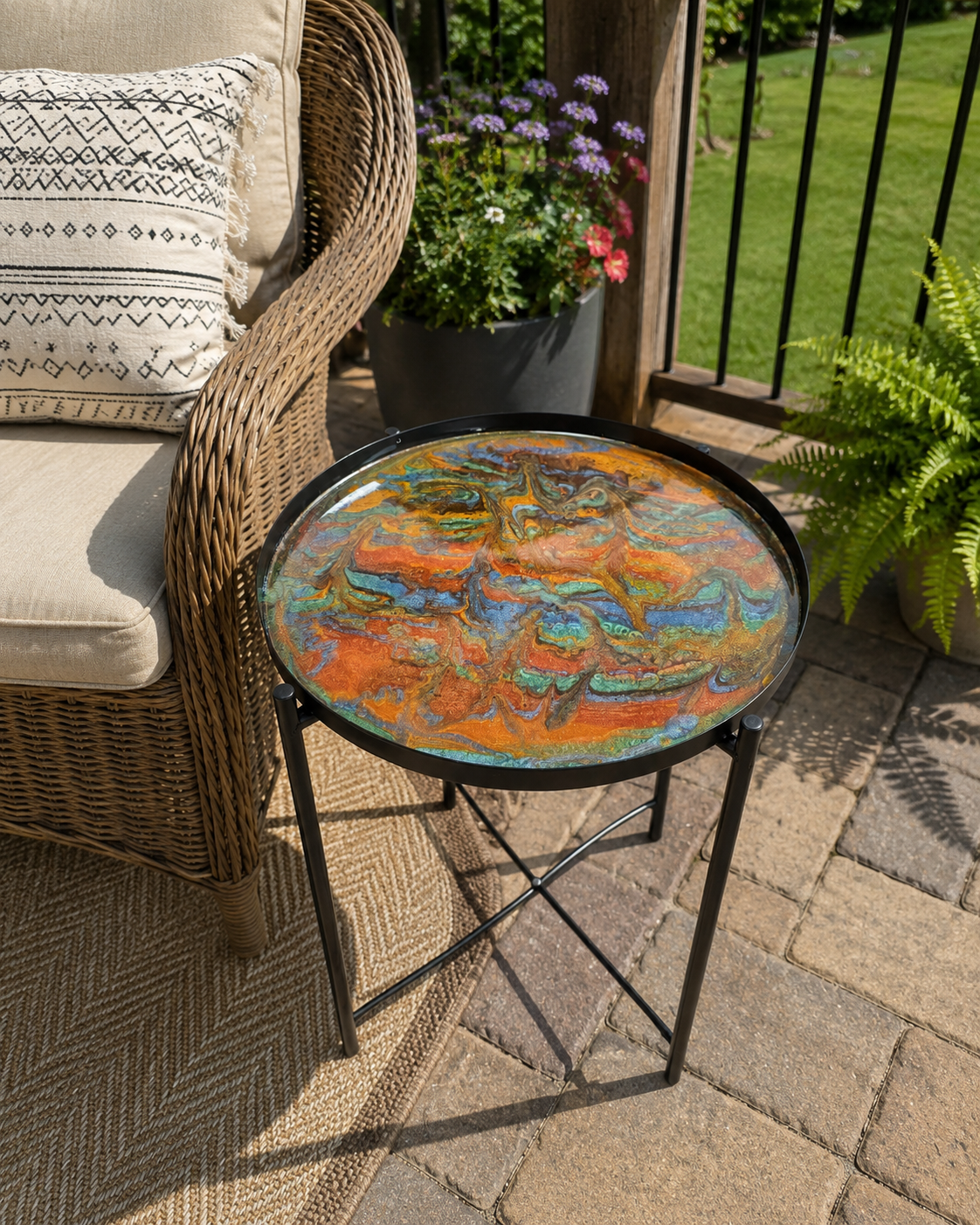 Resin & Mica Table Workshop - August 15th @ 6pm