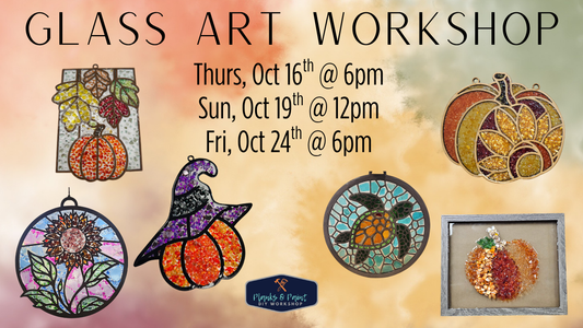 Faux Stained-Glass Suncatcher Workshop - Multiple Dates