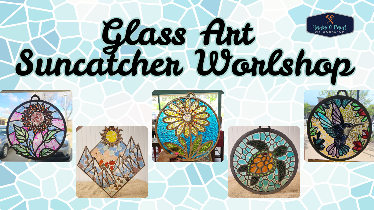 FAUX STAINED GLASS WORKSHOP - Multiple Dates