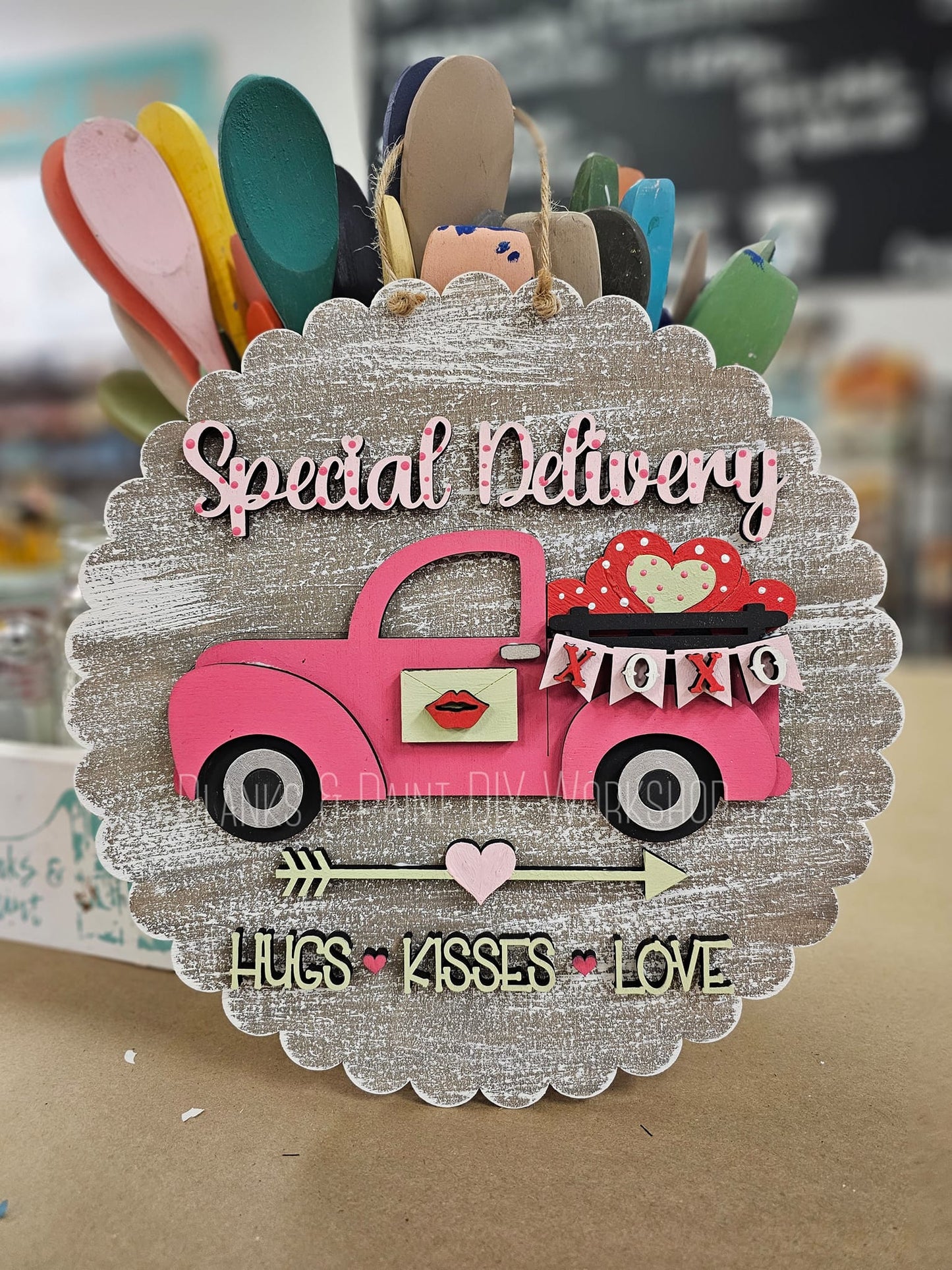 Special Delivery 3D Door Hanger
