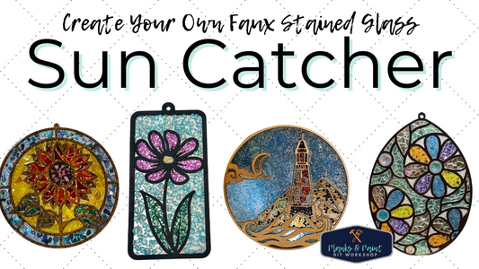 Faux Stained-Glass Sun Catcher Workshop - 6/18/25 @ 6PM