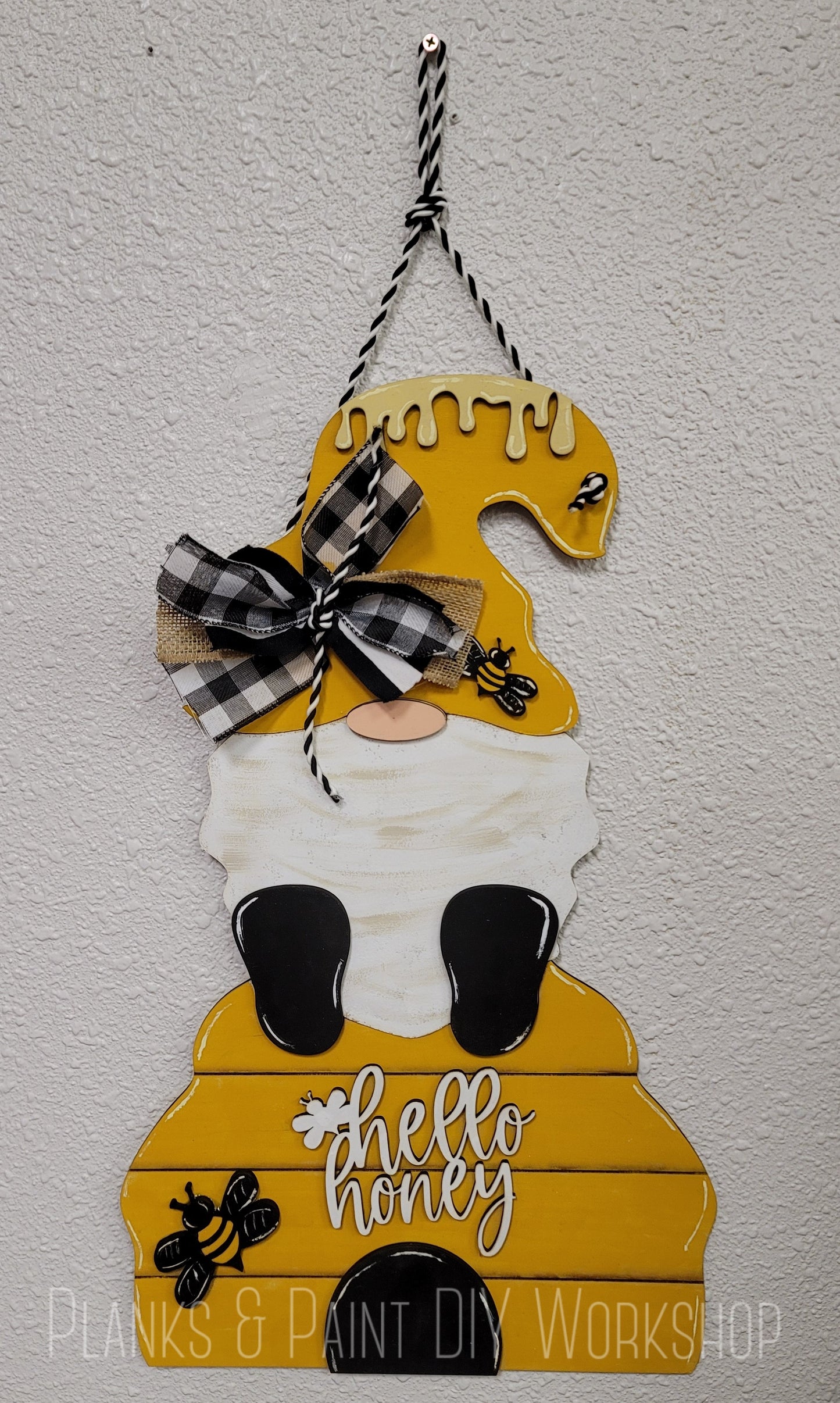 Hello Honey 3D Door Hanger At Home Kit