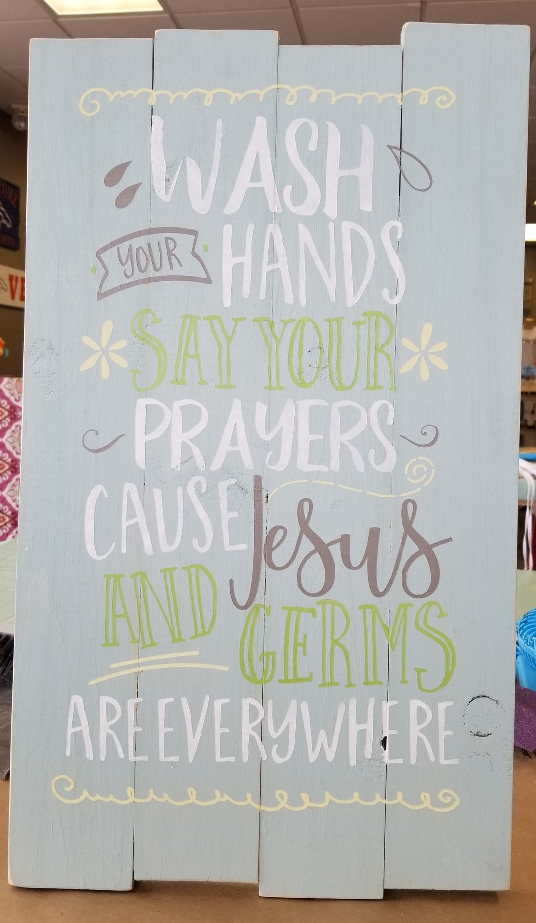 Wash Your Hands - Jesus & Germs