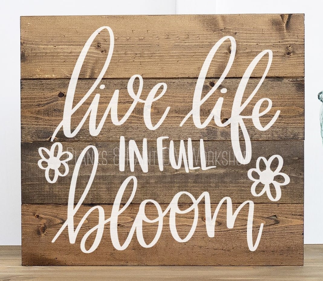 Live Life in Full Bloom