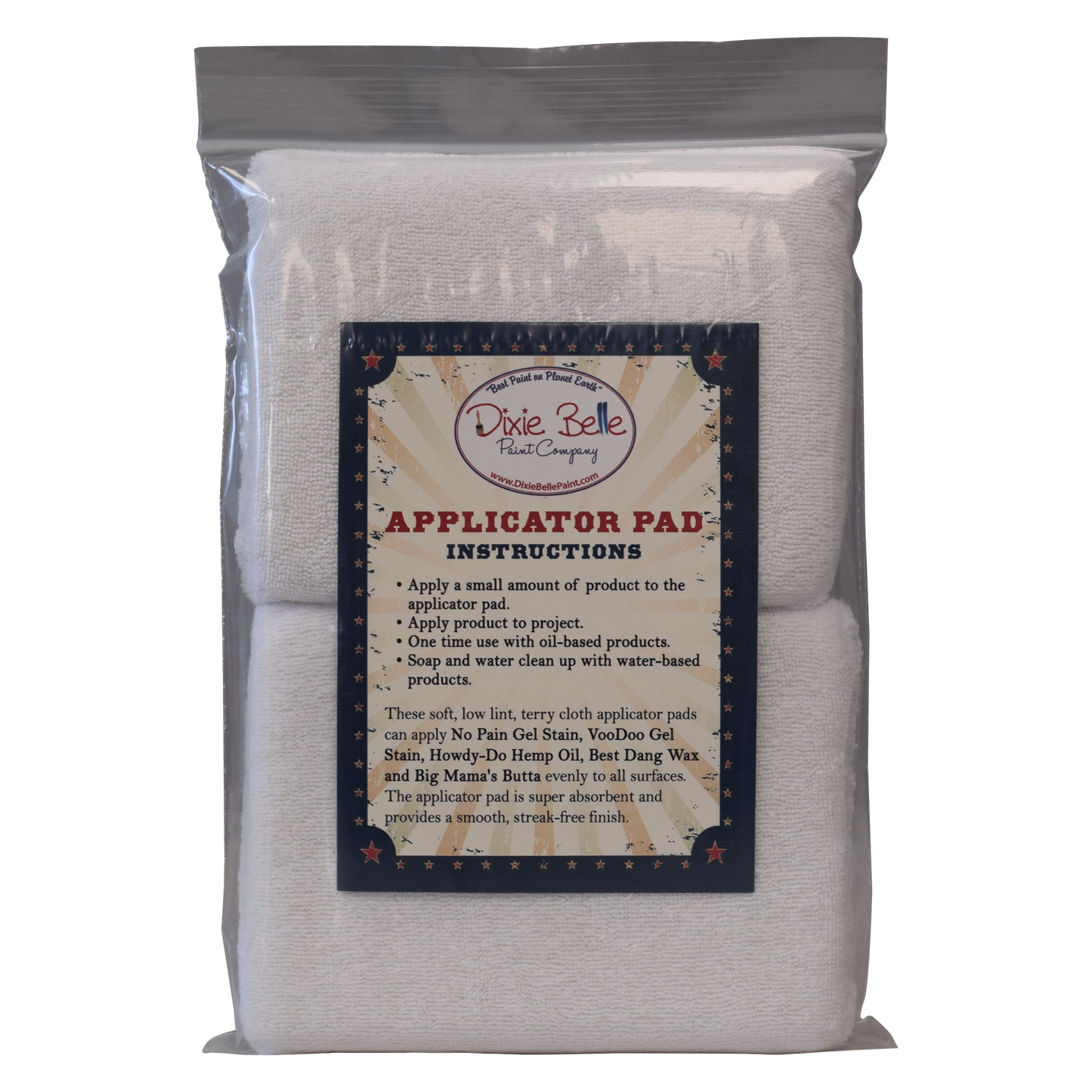 Applicator Pads (Pkg of 2)