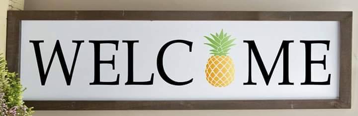 Interchangeable Shape Home/Welcome Sign Workshop - Saturday, July 13th