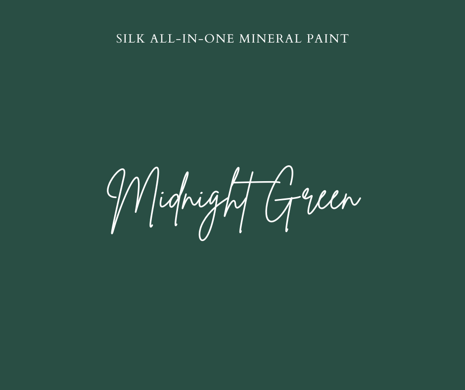 Midnight Green Silk All-In-One Mineral Paint