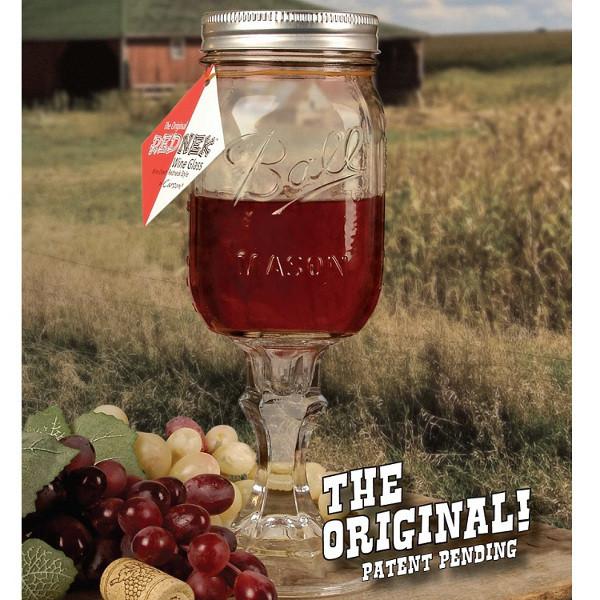 The Original Rednek Wine Glass