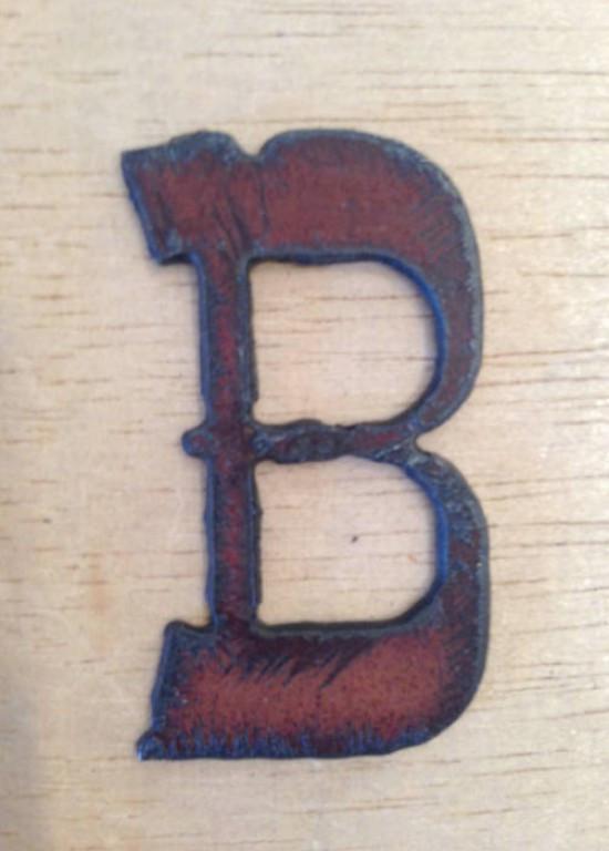 Western Letter B