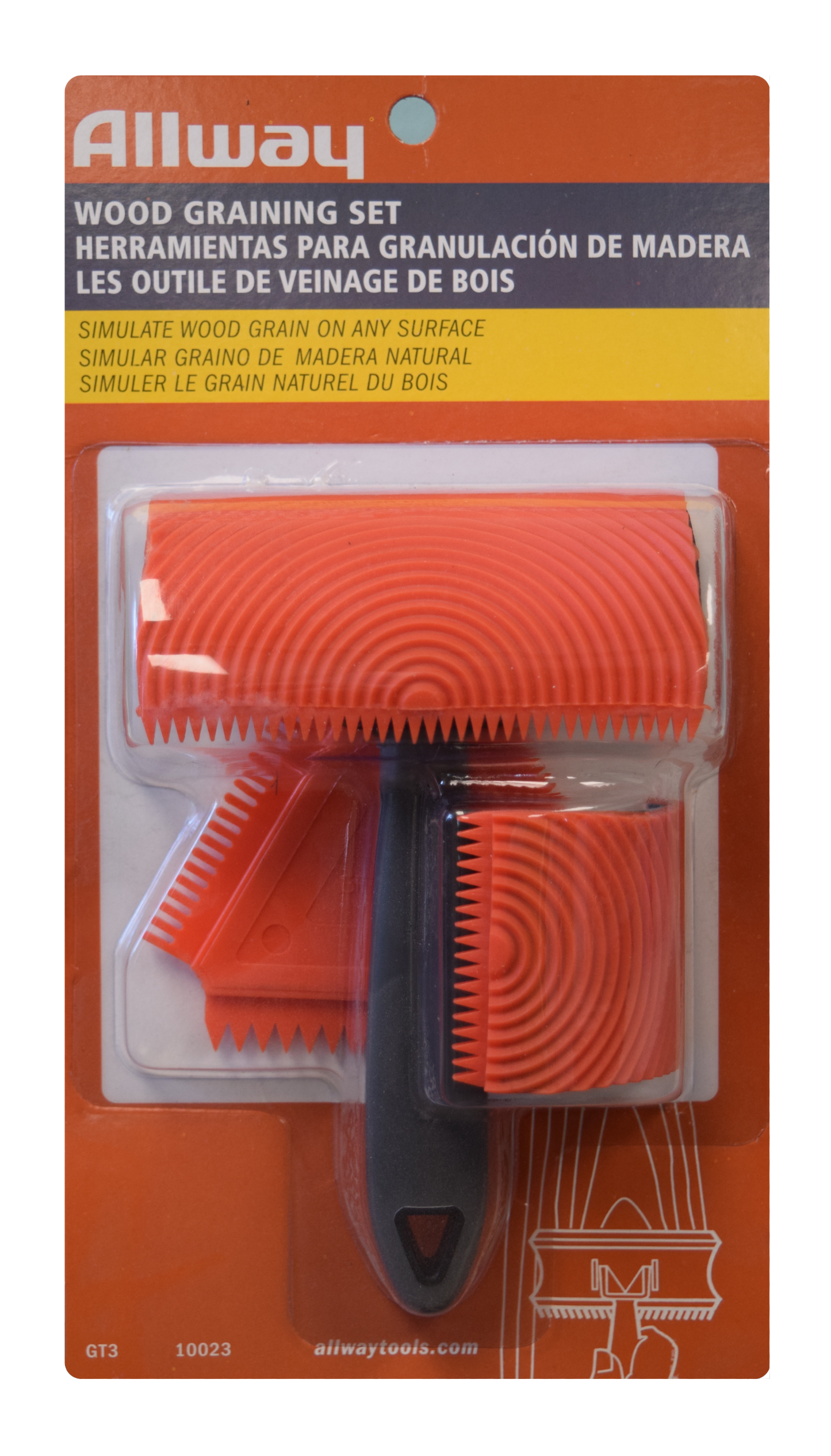 Wood Graining Tool Set