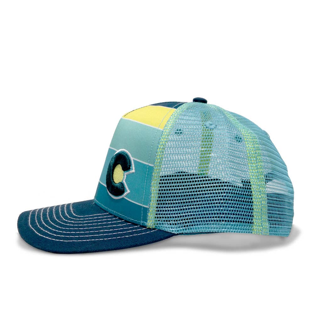 YoColorado - Hat - Caribbean Fader Trucker