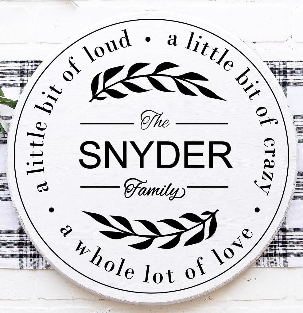Family Name - Crazy, Loud, Love Round