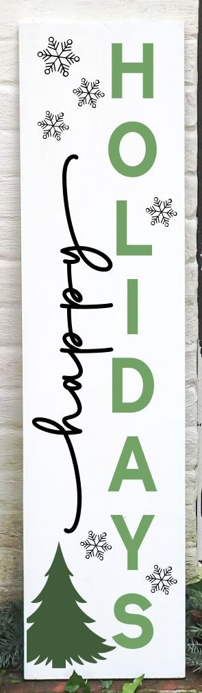 Holiday Porch Leaners