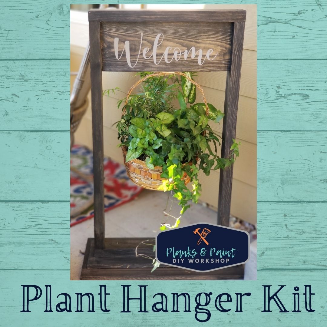 hanging plant kit Hanging Plant Stand To Go Kit