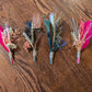 Florals and Feathers Hat pins assortment