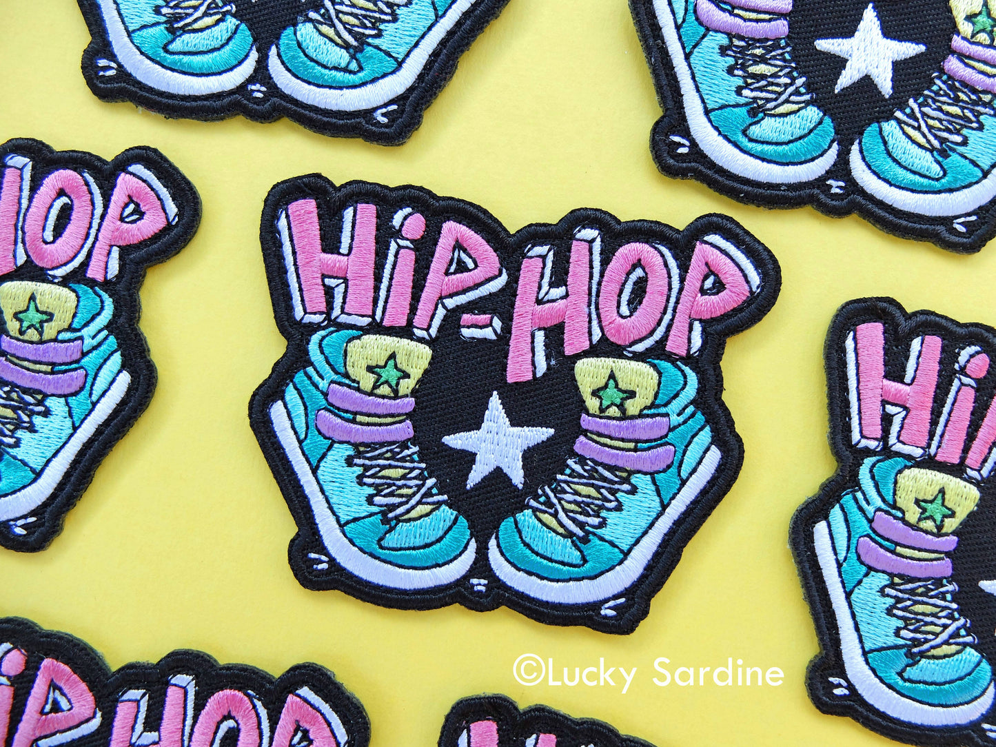 Lucky Sardine - Hip Hop Dance, Embroidered Patch: No (Loose Patches)