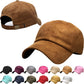 KBETHOS - SUEDE BASEBALL CAP: LBR