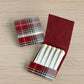 Tartan Plaid Matchbooks | 12 pk