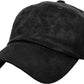 KBETHOS - SUEDE BASEBALL CAP: LBR