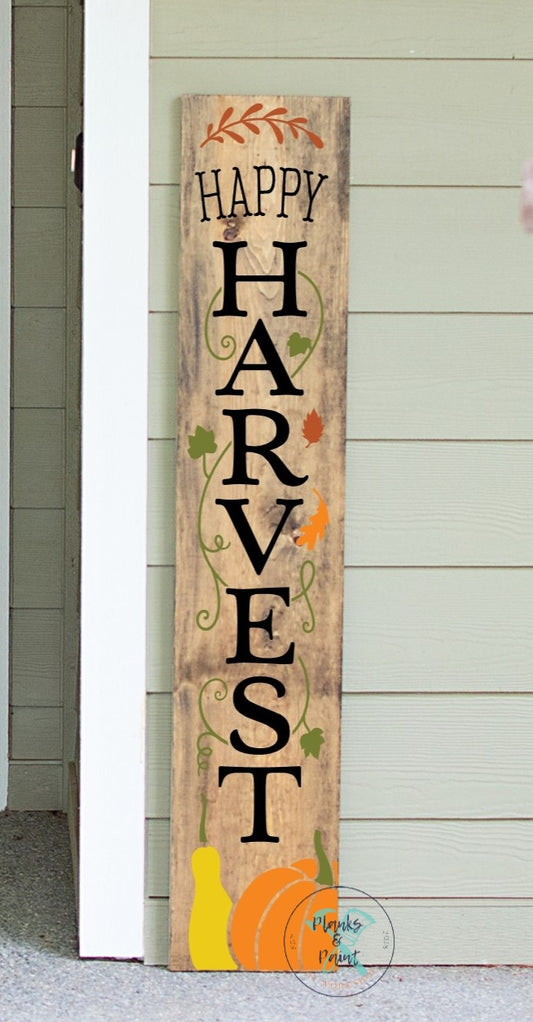 Happy Harvest Porch Leaner