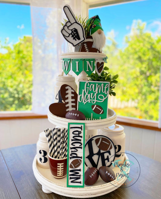 Game Day Tiered Tray Set