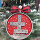 Personalized Family Scrabble Ornament
