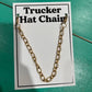 Vibes Hat Company - Twisted Links Trucker Hat Chain: Silver