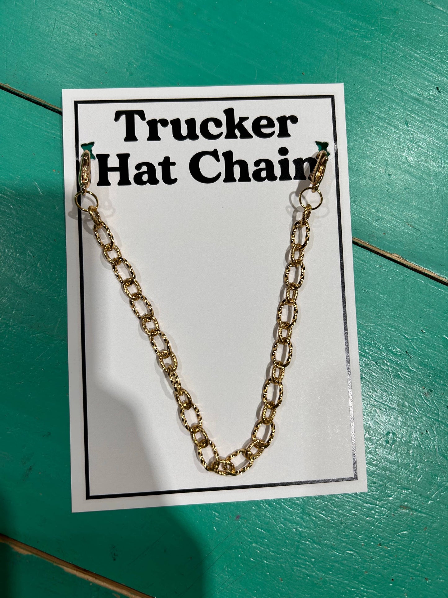 Vibes Hat Company - Twisted Links Trucker Hat Chain: Silver