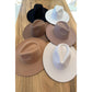 Queens INC - Best seller Fashion Classic Wide Brim Felt Primium  Hat New: ONE SIZE / RUST