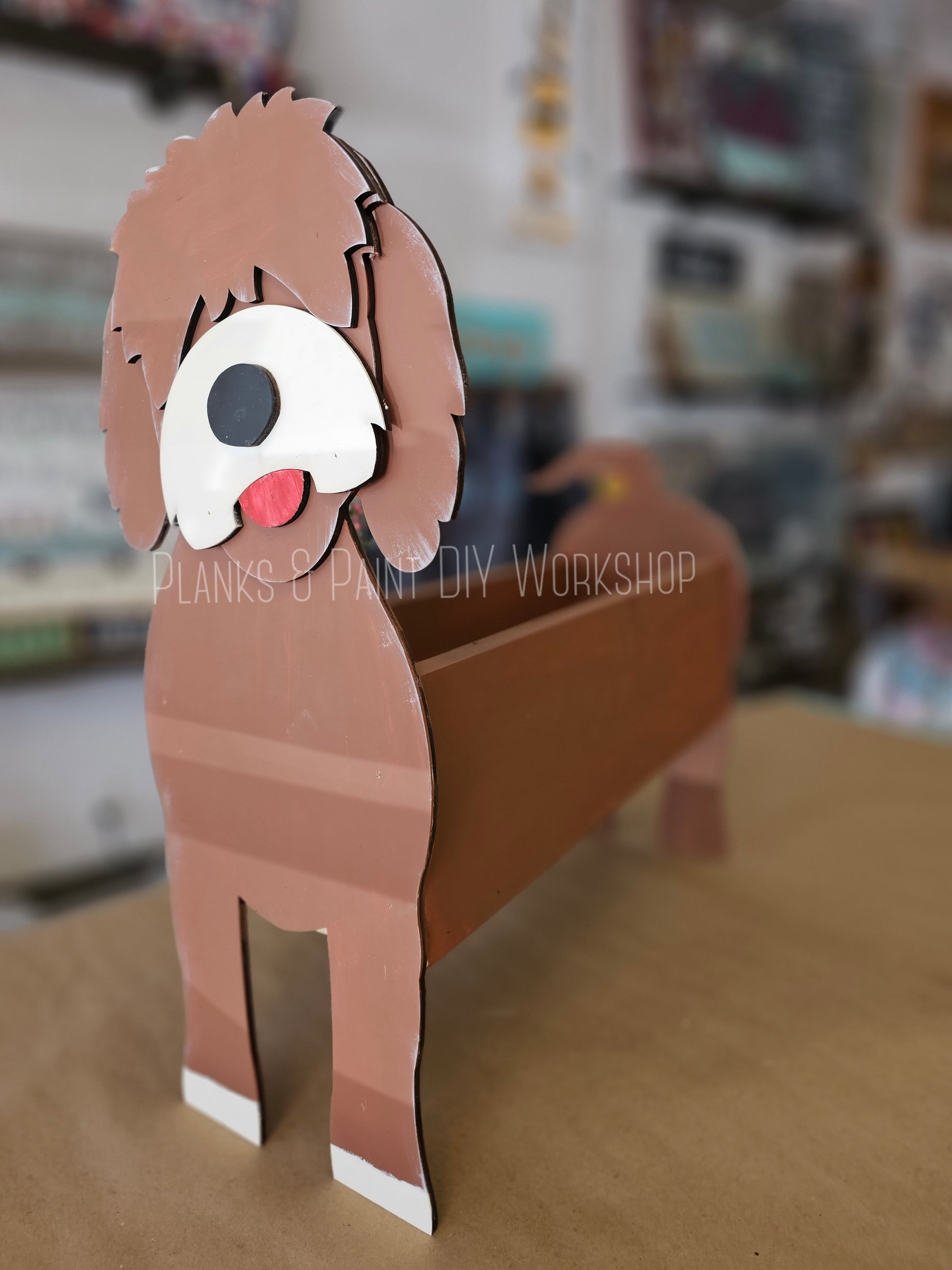dog house planter Pet Planter Box – Planks and Paint DIY Workshop & Boutique