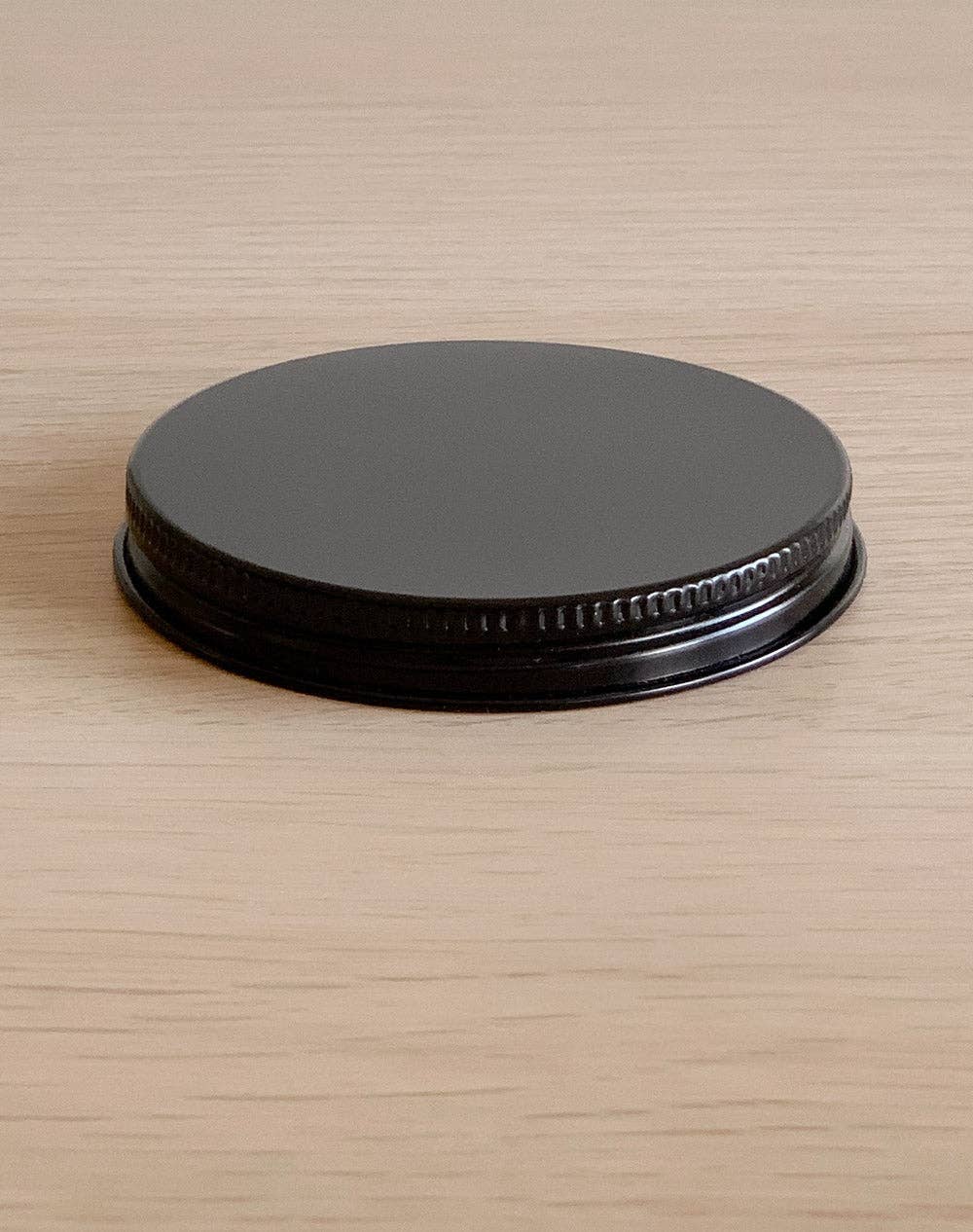 Black 8 oz. Mixie Lid 12 pk