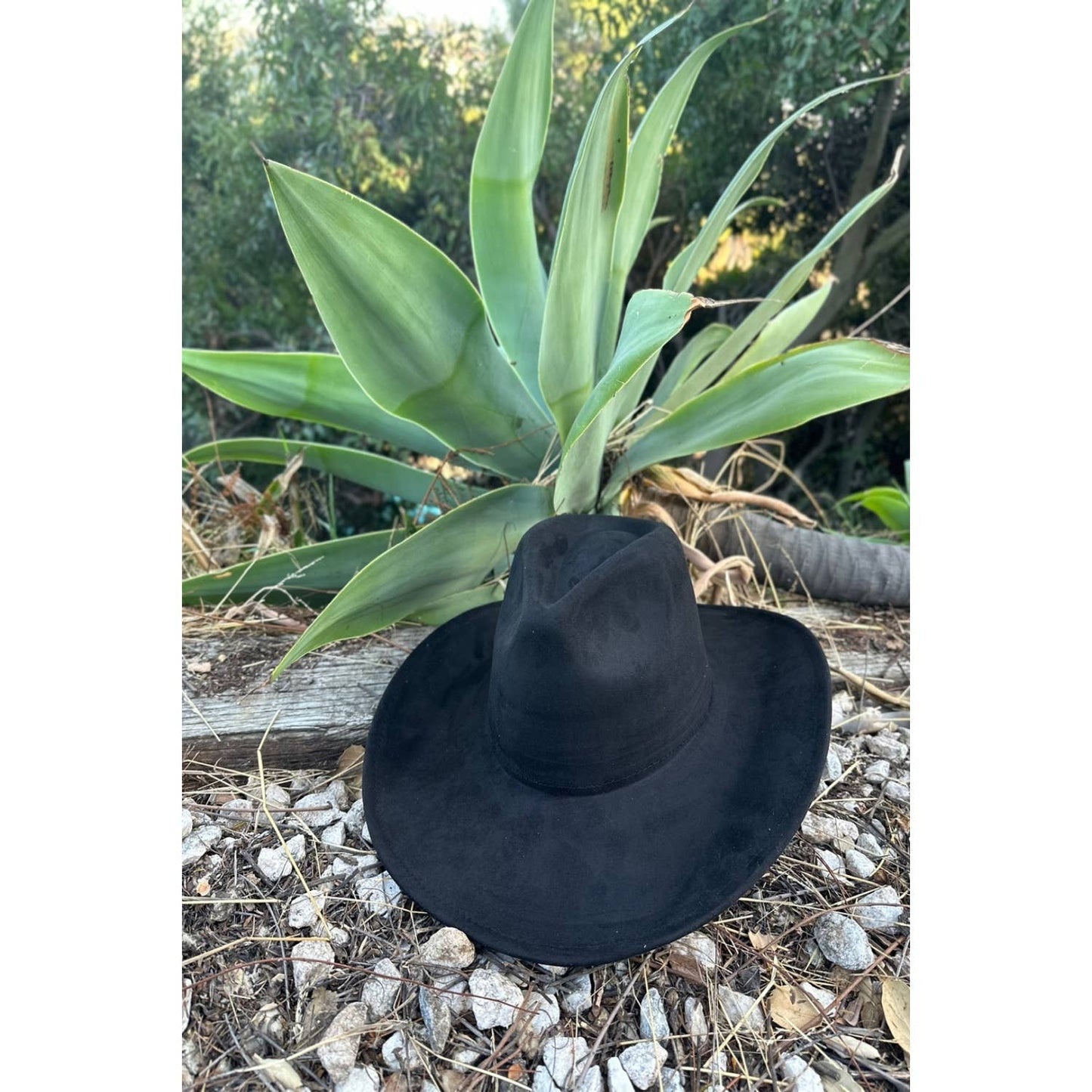 Best seller!!  Fashion Vegan suede cowboy hat : CAMEL / ONE SIZE