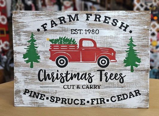 Farm Fresh Trees Truck