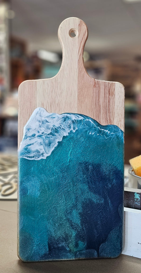 Bread Board Epoxy Cutting Board 18x8"