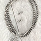 Western Metallic Rock Bead Cross Necklace Set