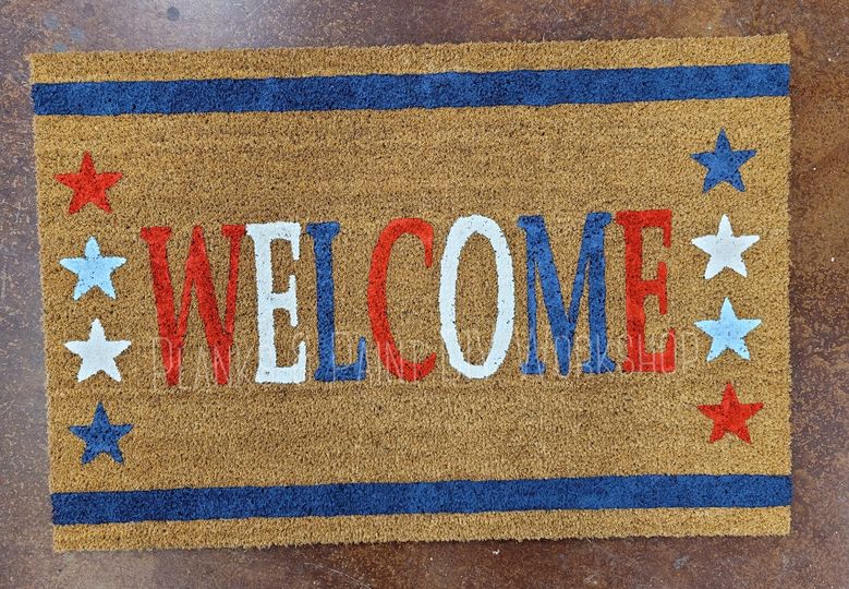 MATS & MARGARITAS DIY DOOR MAT WORKSHOP - FRIDAY 8/14/26 @ 6PM