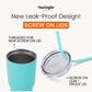 Makerflo 30 oz Powder Coated Tumbler, Handle Sold Separately: Pink / Singles