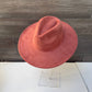 Classic Wide Brim Suede Premium Hat: Blue / ONE SIZE